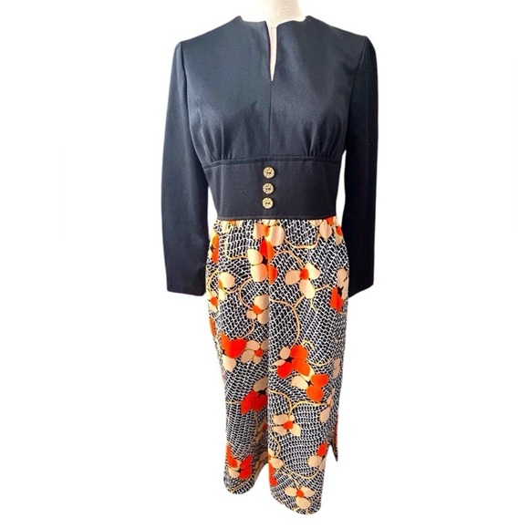 1970s It’s Better Double Knit Poly Dress - Picture 7 of 7